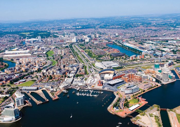 Cardiff Bay and city centre